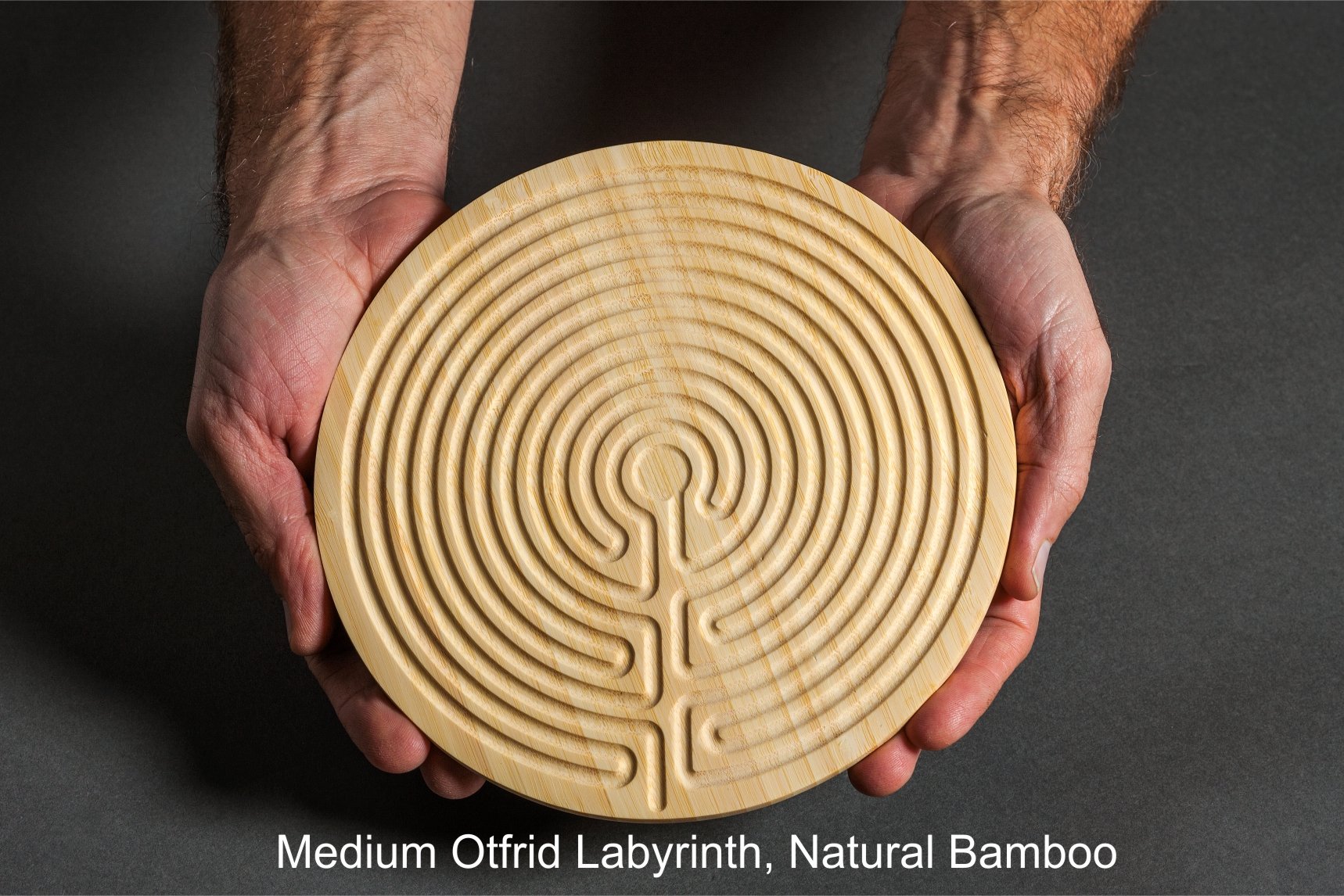 Otfrid Finger Labyrinth, Natural Bamboo — Watson Studios: Brian